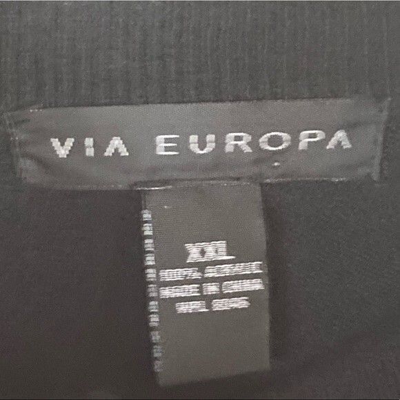Via Europa Xxl Quarter Zip Sweater - Picture 5 of 8